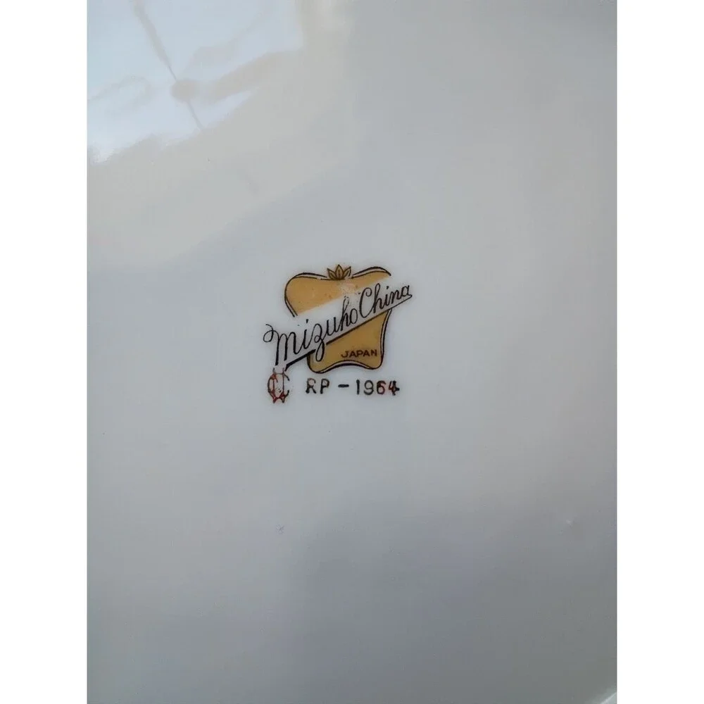 Mizuko China Plate Japan 